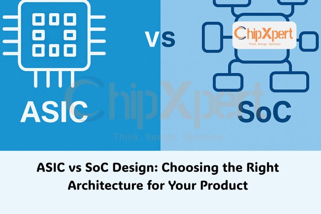 ASIC vs SoC Design: Choosing the Right Architecture for Your Product