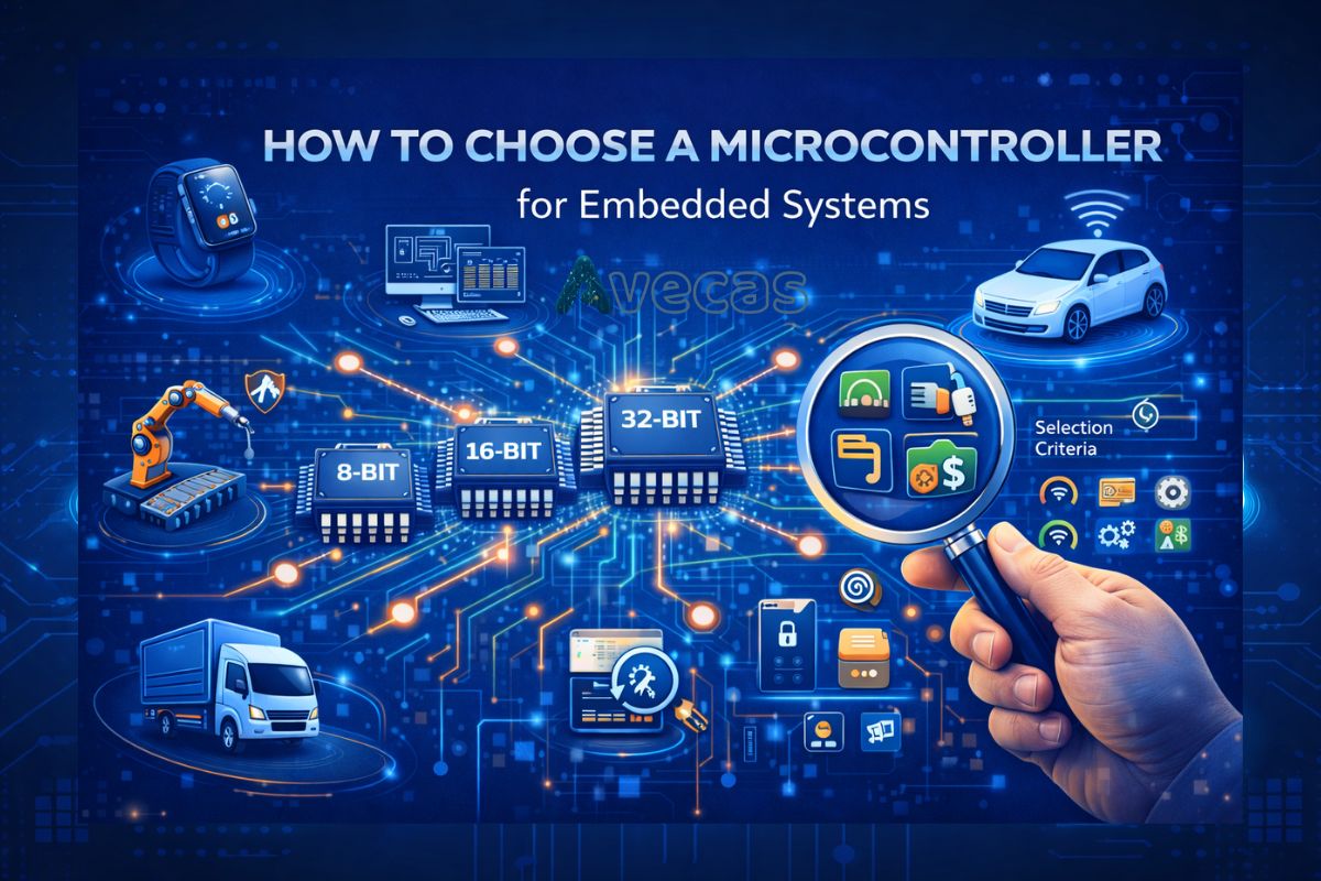 How to Choose a Microcontroller for Embedded Systems - Avecas