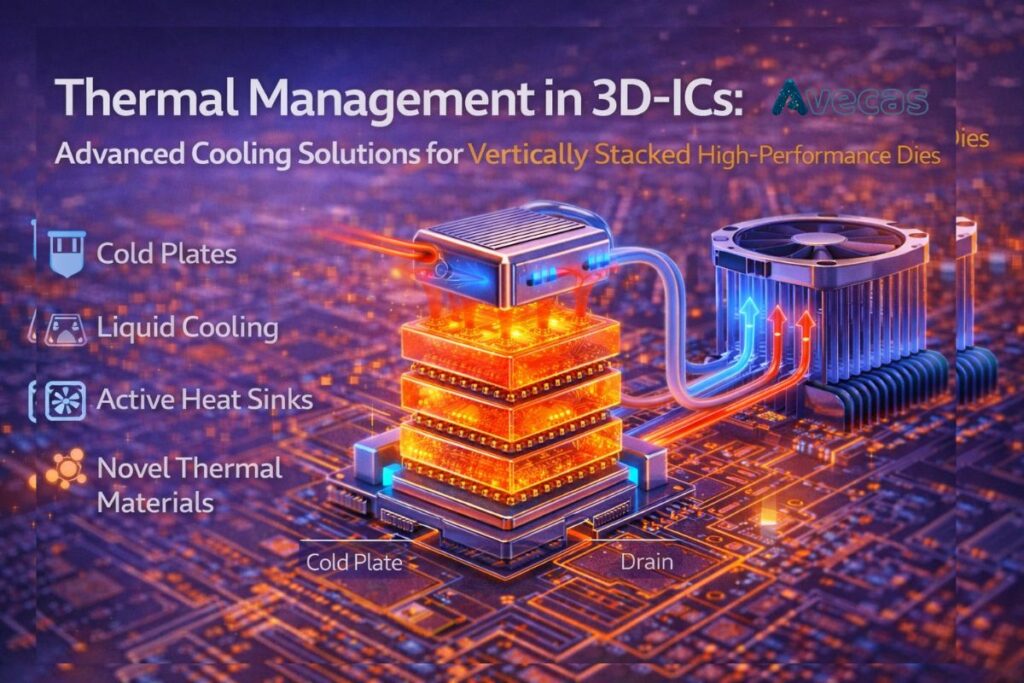 Thermal Management in 3D-ICs Advanced Cooling Solutions for Vertically Stacked High-Performance Dies
