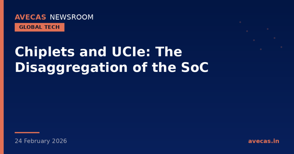 Chiplets and UCIe: The Disaggregation of the SoC