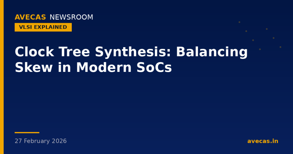 Clock Tree Synthesis: Balancing Skew in Modern SoCs
