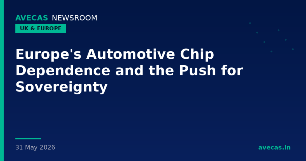 Europe's Automotive Chip Dependence and the Push for Sovereignty