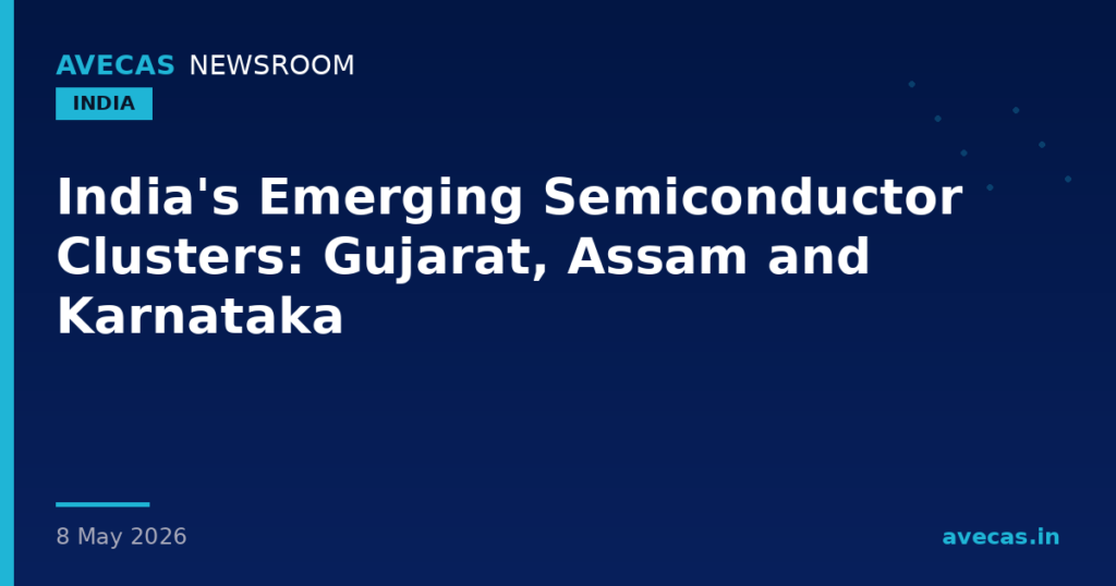 India's Emerging Semiconductor Clusters: Gujarat, Assam and Karnataka
