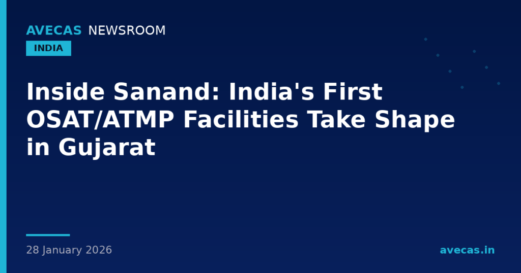 Inside Sanand: India's First OSAT/ATMP Facilities Take Shape in Gujarat