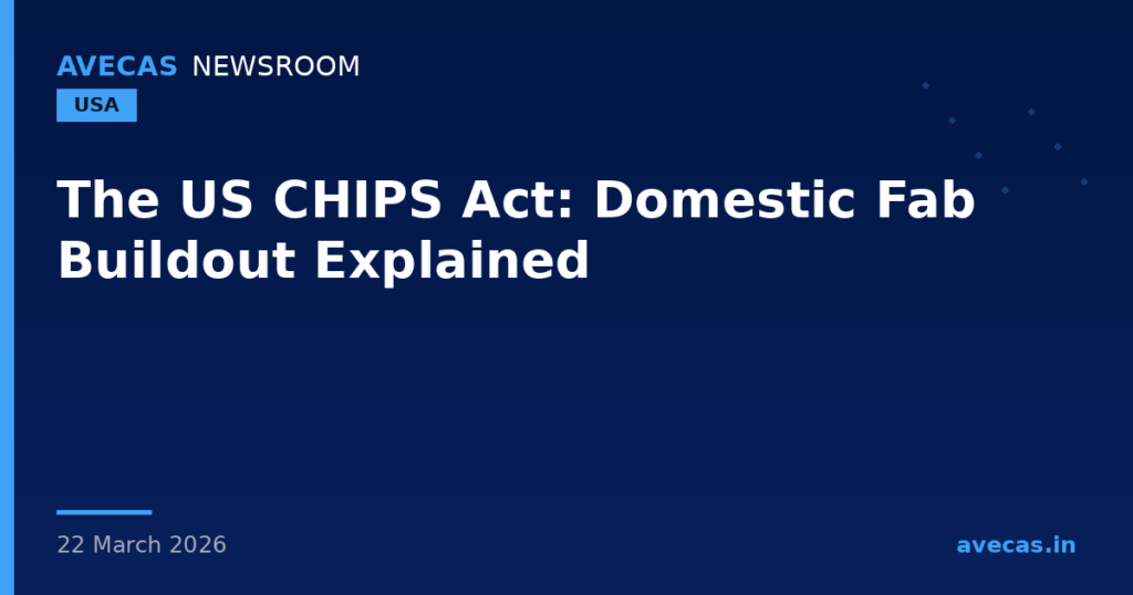 The US CHIPS Act: Domestic Fab Buildout Explained