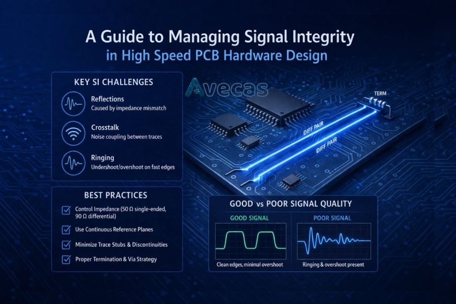 A Guide to Managing Signal Integrity in High Speed PCB Hardware Design