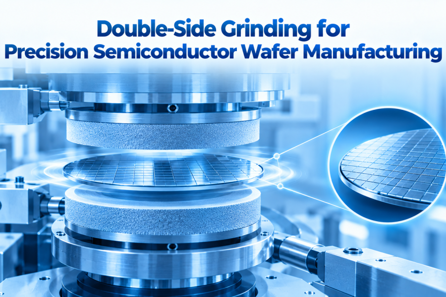 Double side grinding