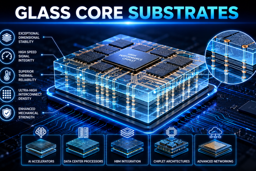 Glass Core Substrates