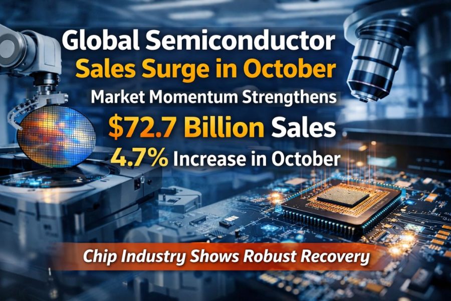 Global Semiconductor Sales Surge in October