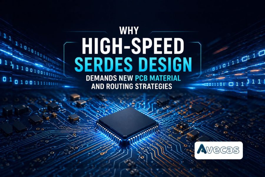 Why High Speed SerDes Design Requires Advanced PCB Materials and Routing Strategies