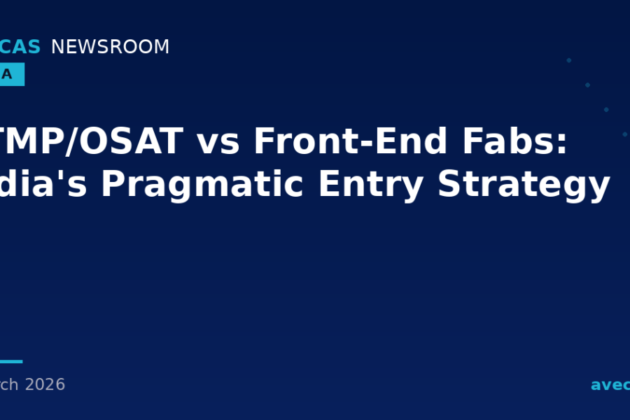 ATMP/OSAT vs Front-End Fabs: India's Pragmatic Entry Strategy