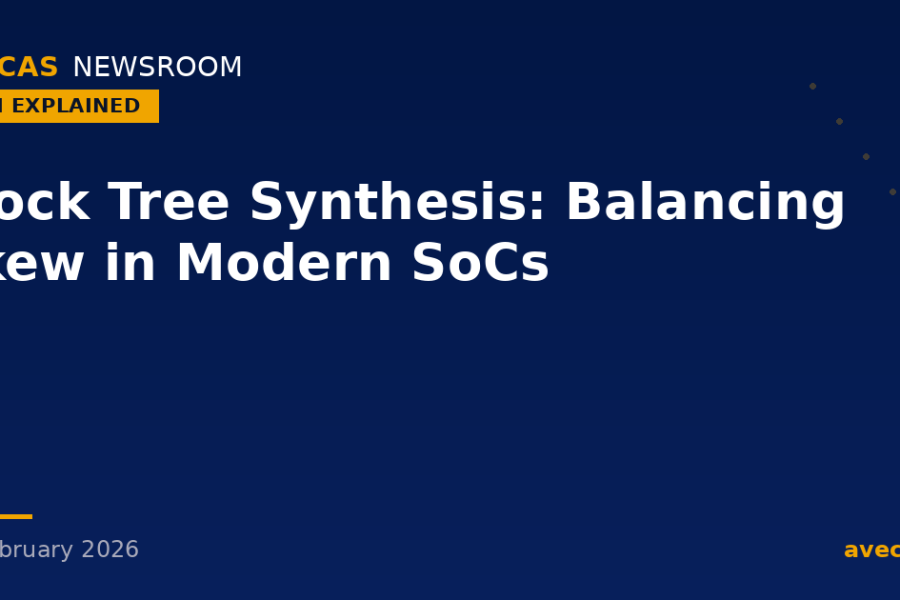 Clock Tree Synthesis: Balancing Skew in Modern SoCs