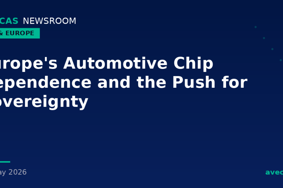 Europe's Automotive Chip Dependence and the Push for Sovereignty