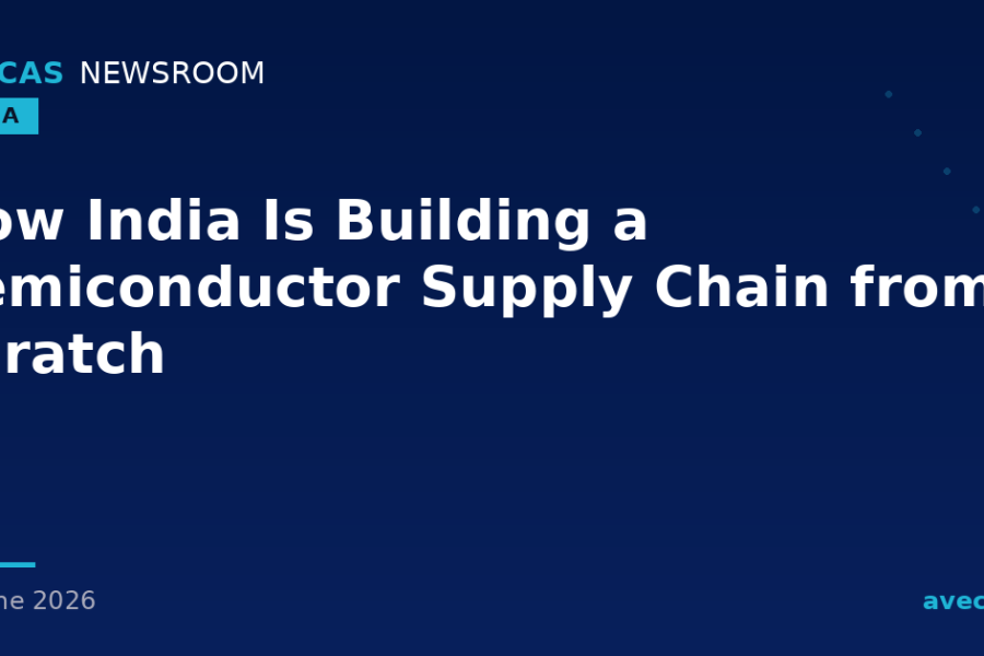 How India Is Building a Semiconductor Supply Chain from Scratch