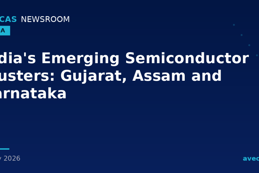 India's Emerging Semiconductor Clusters: Gujarat, Assam and Karnataka