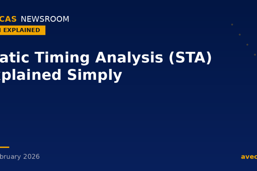 Static Timing Analysis (STA) Explained Simply