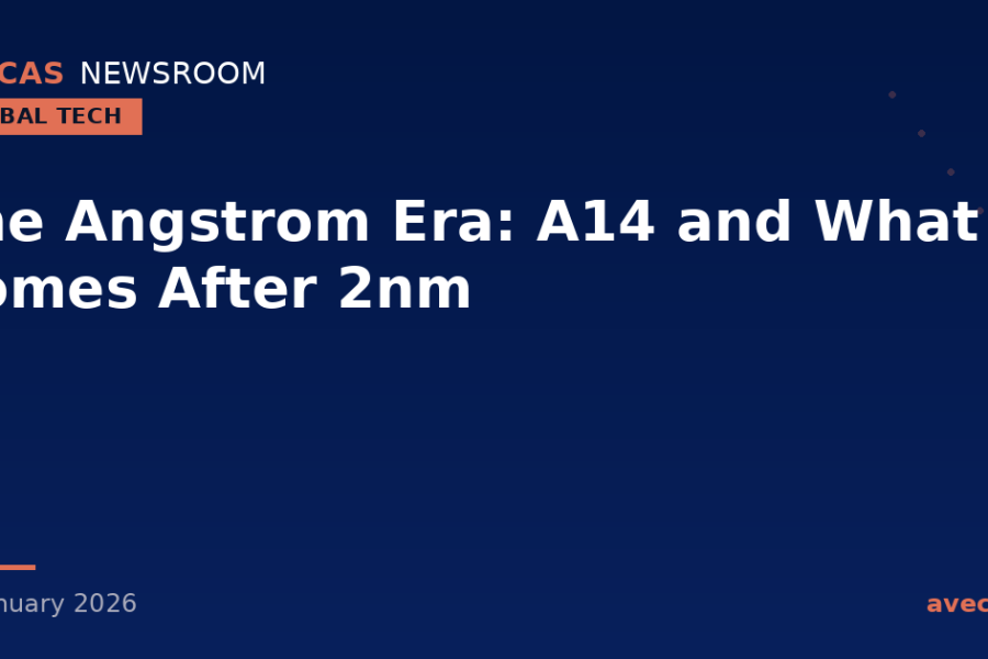 The Angstrom Era: A14 and What Comes After 2nm