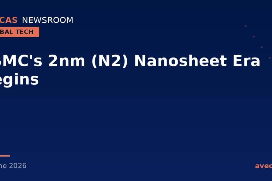 TSMC's 2nm (N2) Nanosheet Era Begins