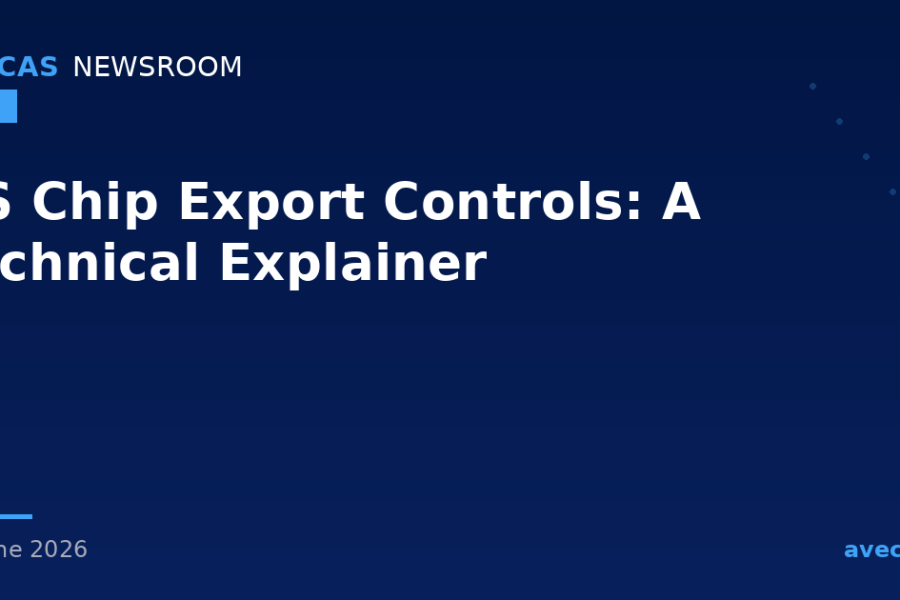 US Chip Export Controls: A Technical Explainer